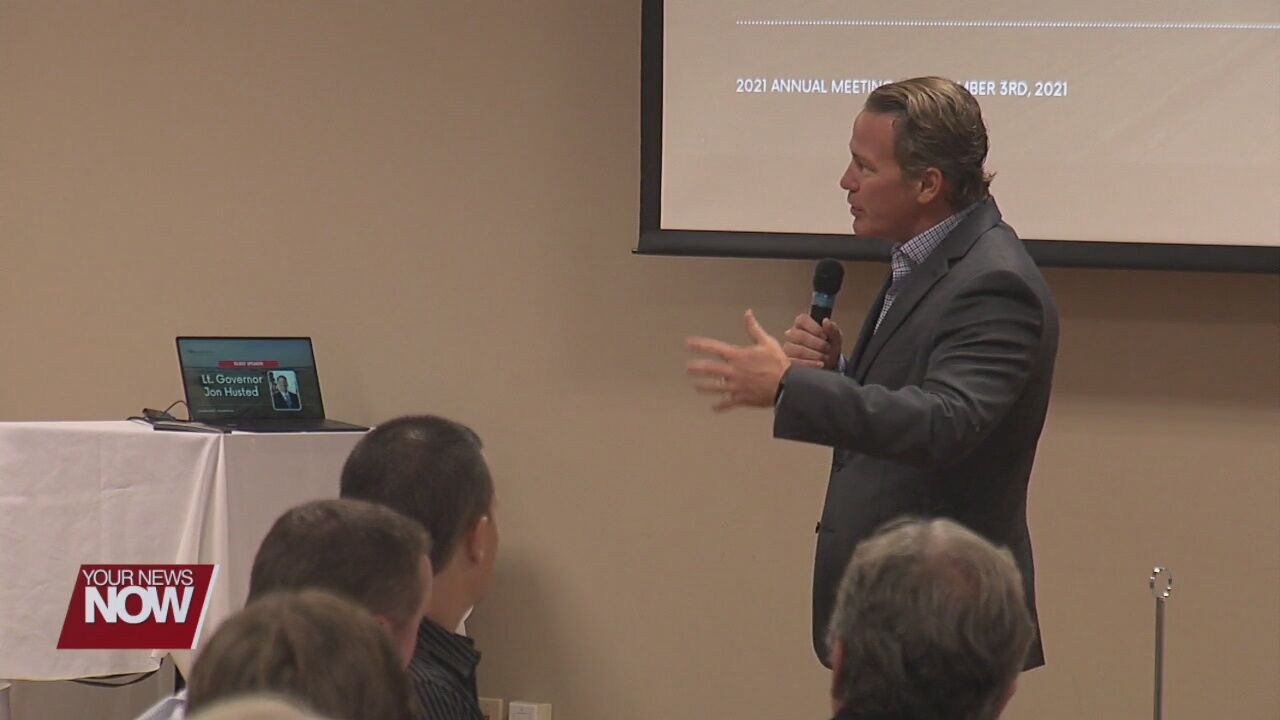 Lt. Governor Jon Husted a guest speaker at Wapakoneta Development Council meeting